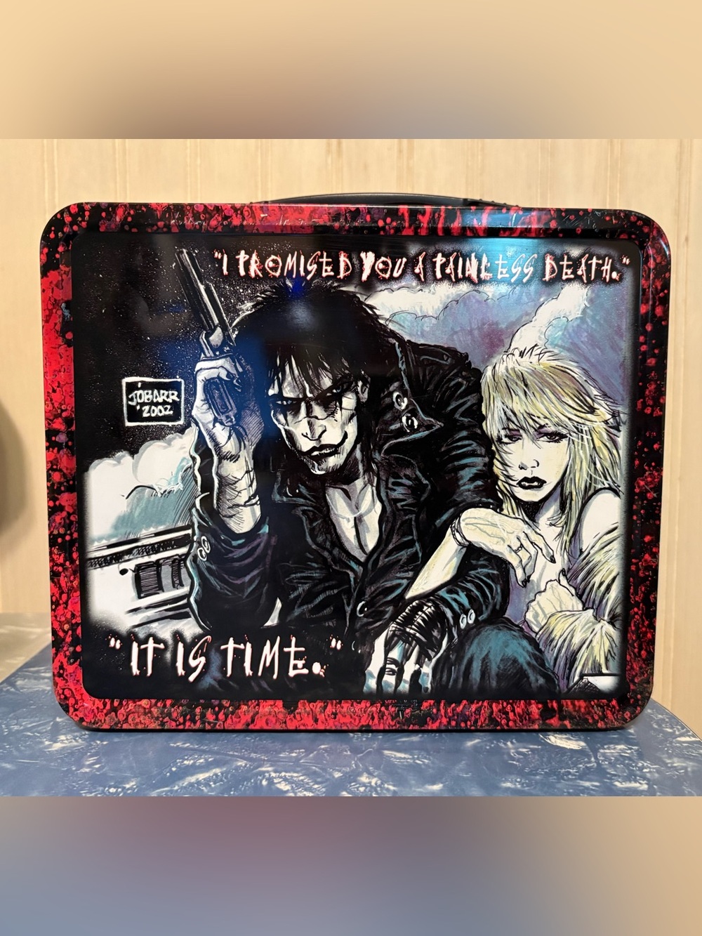 Vintage 2003 NECA James O’Barr’s The Crow Metal Lunchbox